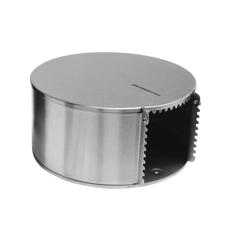 Toilet paper wall handle with lid chrome plated toilet paper box