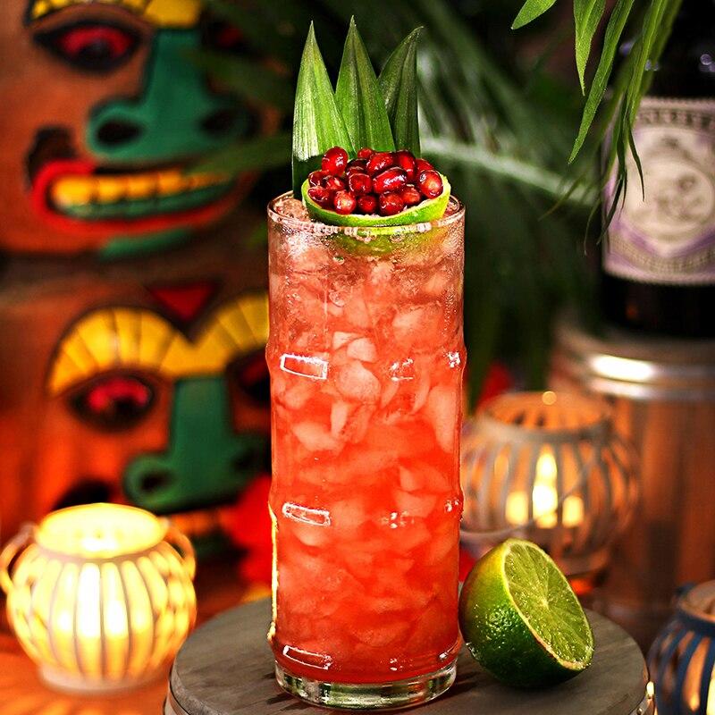 Bamboo wine glass - Collins Haibo cocktail