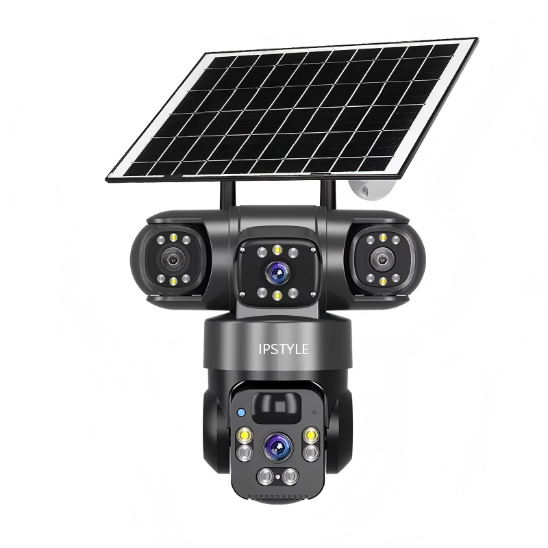 9MP Solar Security Camera Outdoor 4G/Wifi Human Detect Cameras Night Vision