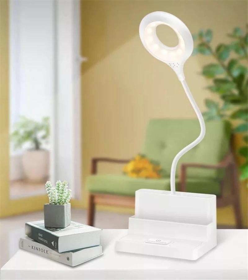 Creative 3 in1 LED Crew Pen Desk Pen Light USB Charging