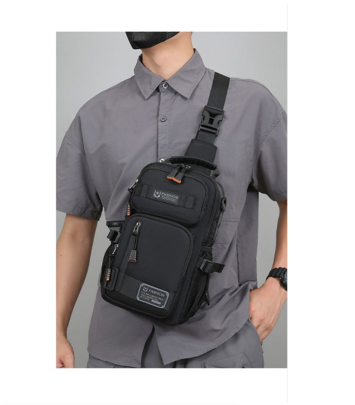 Large Capacity Chest Bag Versatile Multi-Functional Shoulder Crossbody