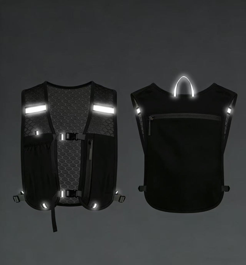 Marathon Running Vest With 500ML Soft Water Bottle