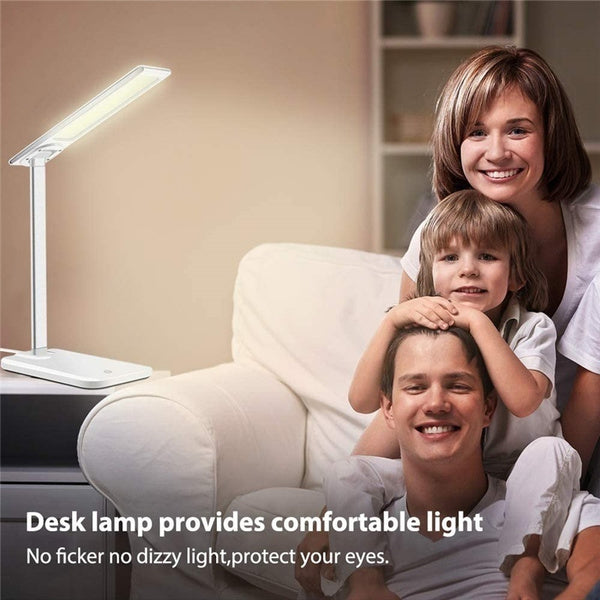 Foldable LED Table Lamp for USB Charging Touch Table Lamp