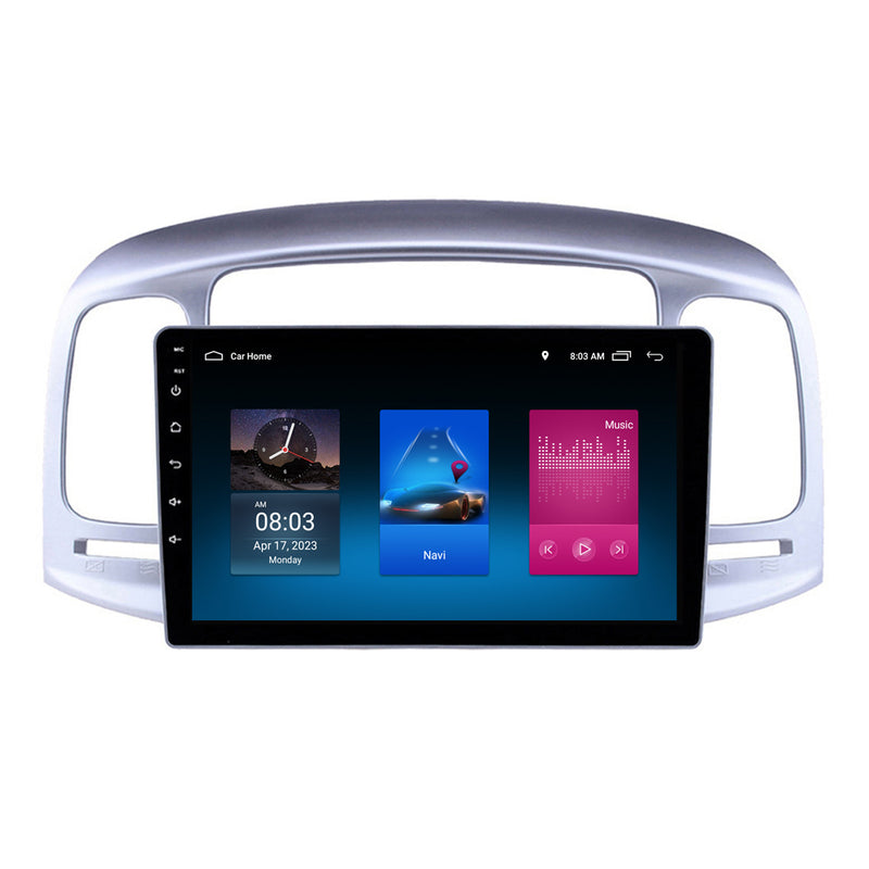 RoverOne Car Stereo Radio Bluetooth CarPlay GPS Navigation for Hyundai Accent 3 2006 - 2011