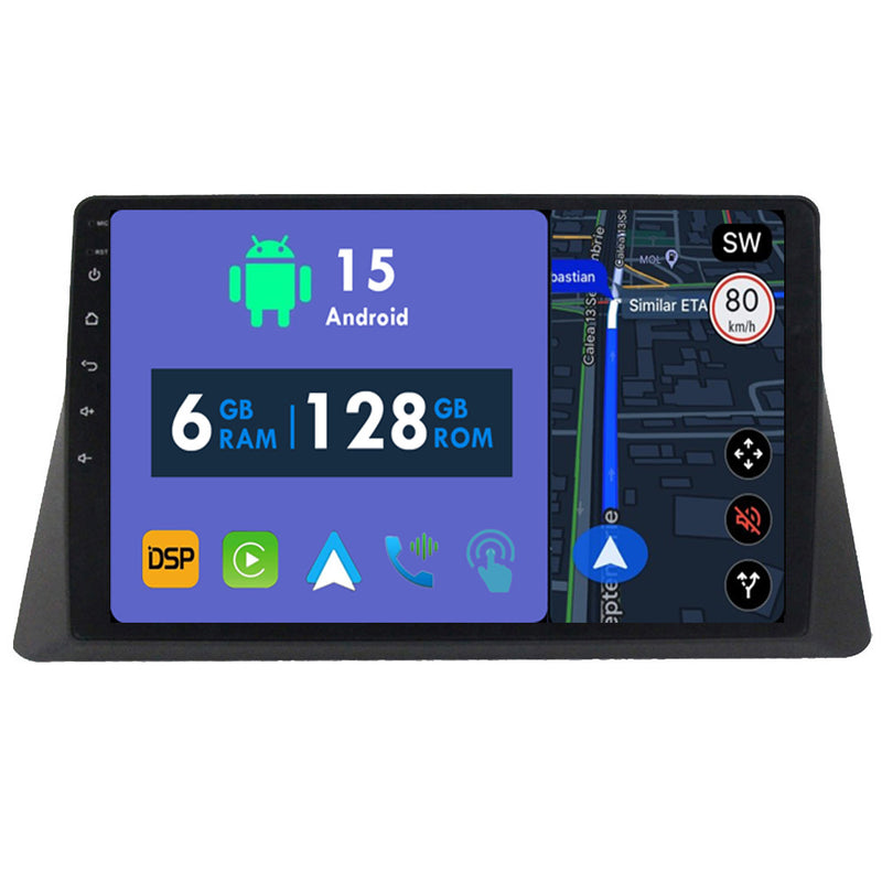 RoverOne Car Stereo Radio Bluetooth CarPlay GPS Navigation for Honda Accord 2008 - 2012