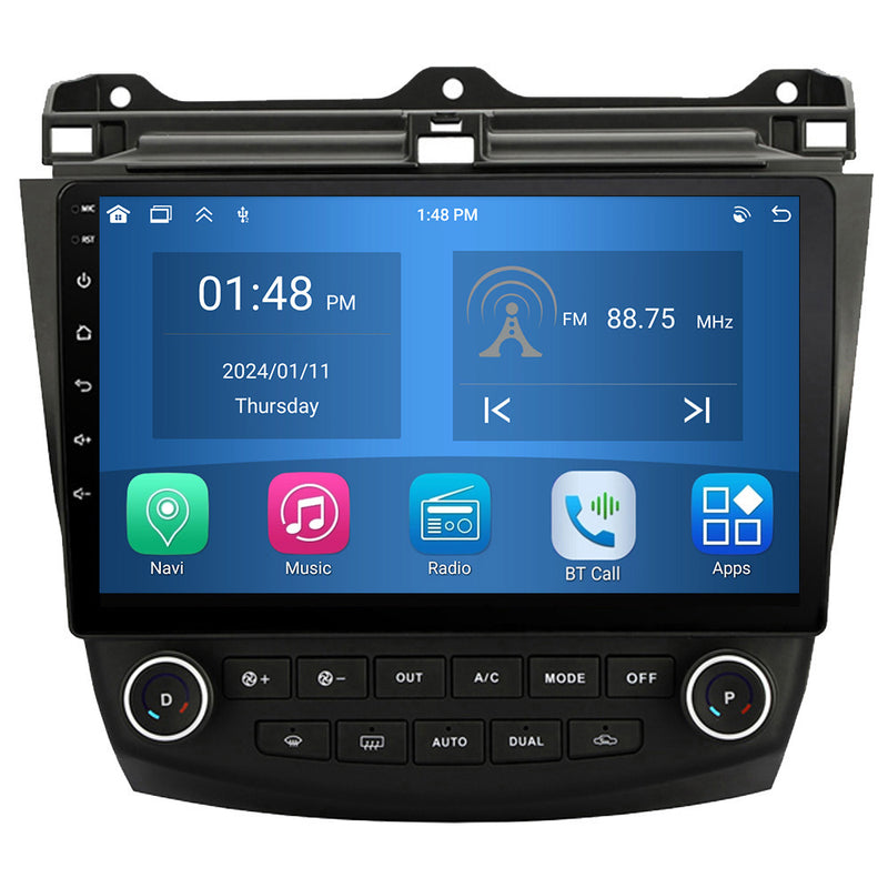 RoverOne Car Stereo Radio Bluetooth CarPlay GPS Navigation for Honda Accord 7 VII 2002 - 2008