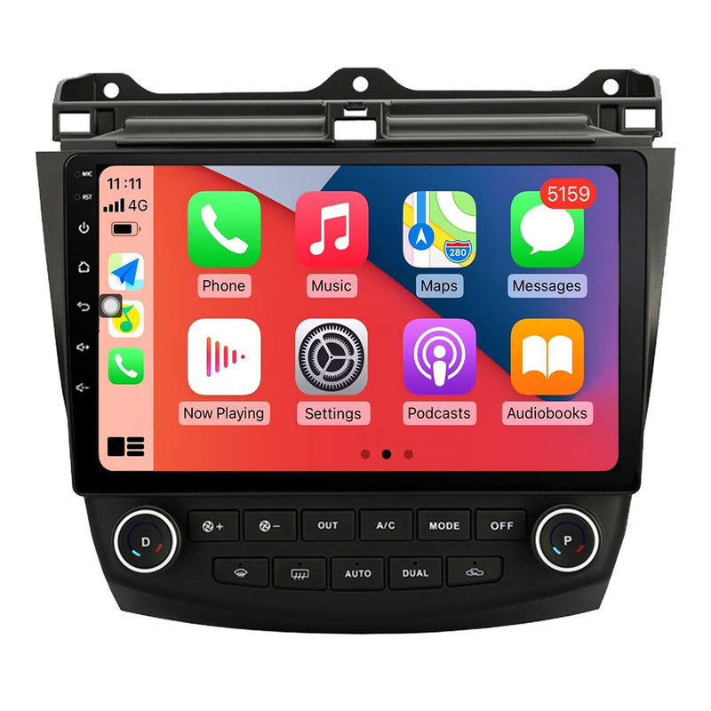 RoverOne Car Stereo Radio Bluetooth CarPlay GPS Navigation for Honda Accord 7 VII 2002 - 2008