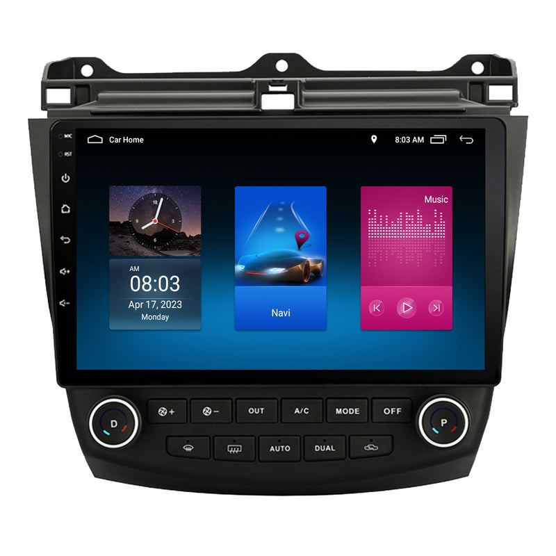 RoverOne Car Stereo Radio Bluetooth CarPlay GPS Navigation for Honda Accord 7 VII 2002 - 2008