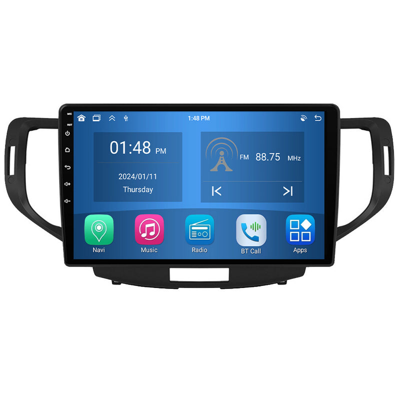 RoverOne Car Stereo Radio Bluetooth CarPlay GPS Navigation for Honda Accord 8 2008 - 2012