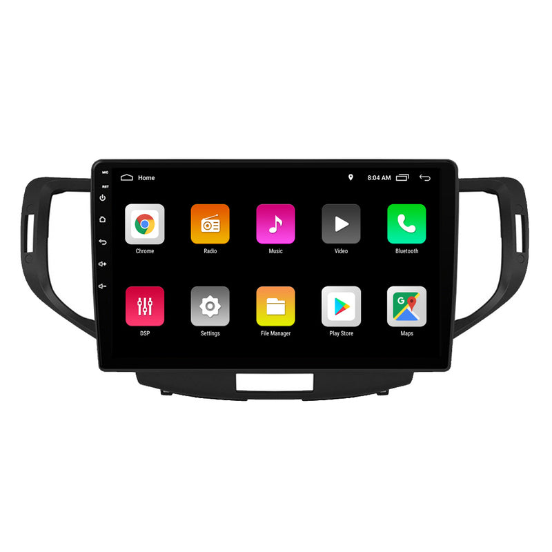 RoverOne Car Stereo Radio Bluetooth CarPlay GPS Navigation for Honda Accord 8 2008 - 2012