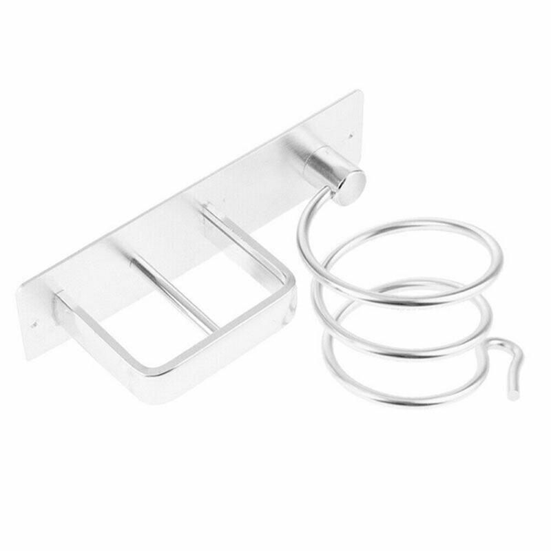 Space Aluminum Hair Dryer Stand Suitable for Hotel & Home