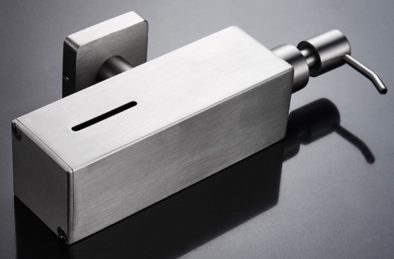 Stainless Steel Brushed Nickel Soap Dispenser