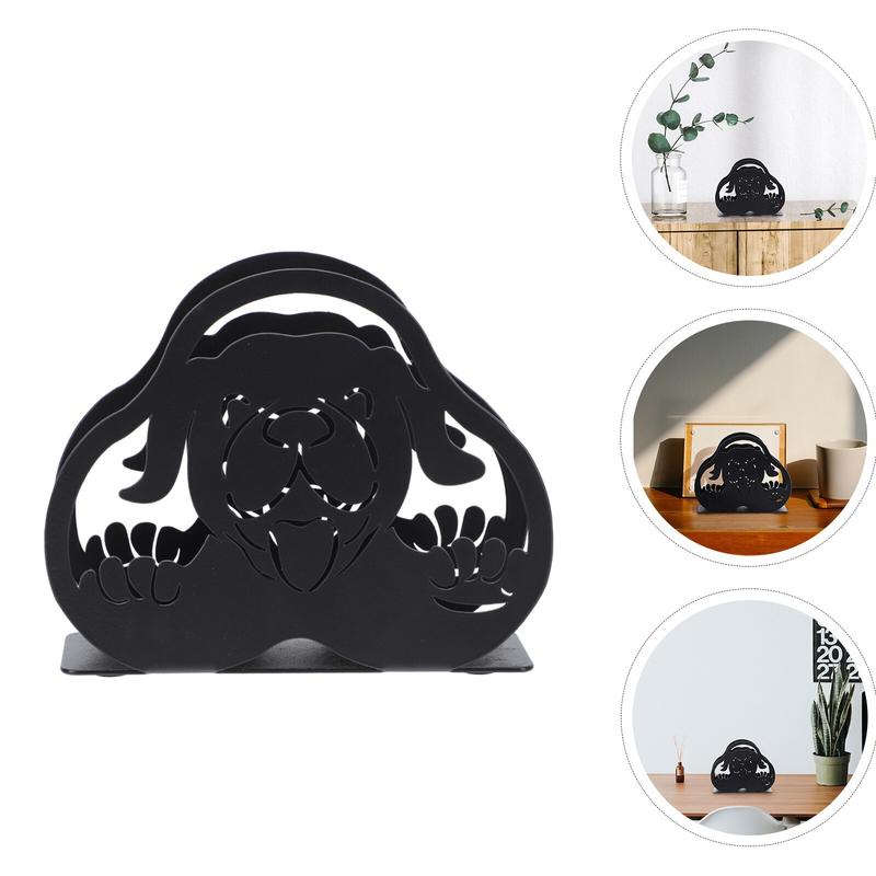 1 pcs. Chic Rack Restaurant Creative Tablecloth Holder (Black)