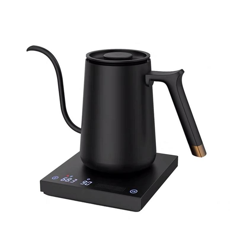 Electric Smart Fish Pour Kettle Neck Variable Temperature Adjust 600ml