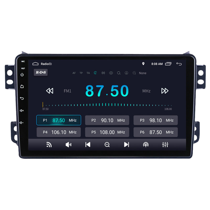RoverOne Car Stereo Radio Bluetooth CarPlay GPS Navigation for Suzuki Splash for Opel Agila Maruti Ritz 2008 - 2017