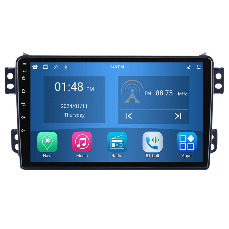 RoverOne Car Stereo Radio Bluetooth CarPlay GPS Navigation for Suzuki Splash for Opel Agila Maruti Ritz 2008 - 2017