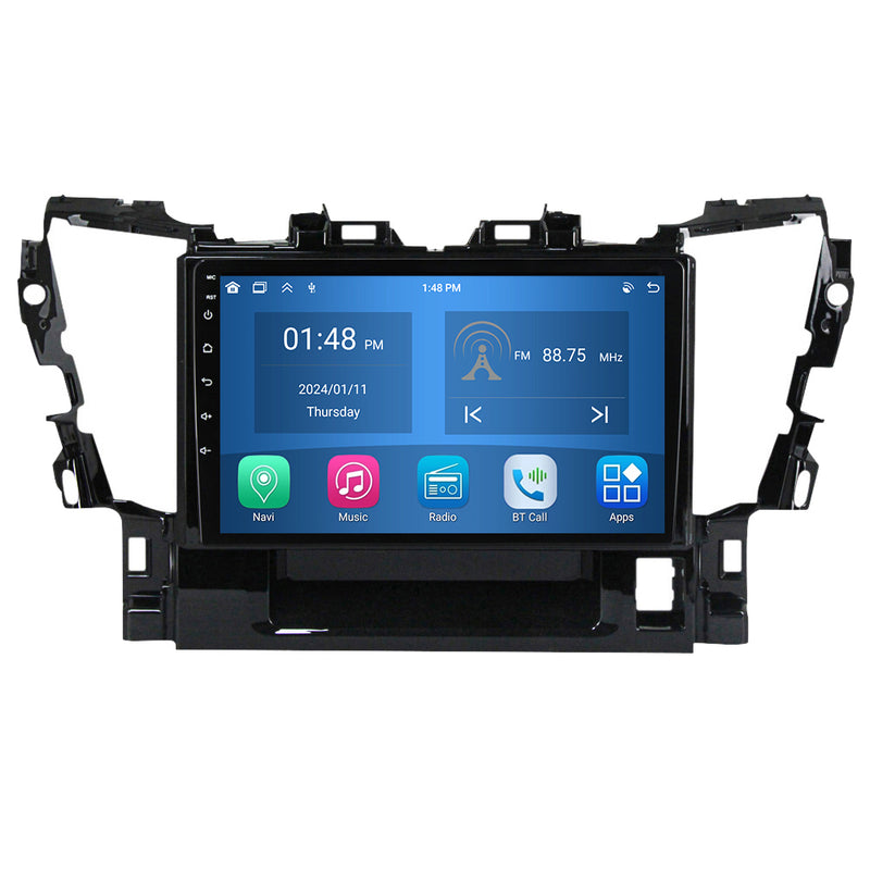 RoverOne Car Stereo Radio Bluetooth CarPlay GPS Navigation for Toyota Alphard H30 2015 - 2020