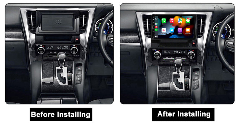 RoverOne Car Stereo Radio Bluetooth CarPlay GPS Navigation for Toyota Alphard H30 2015 - 2020