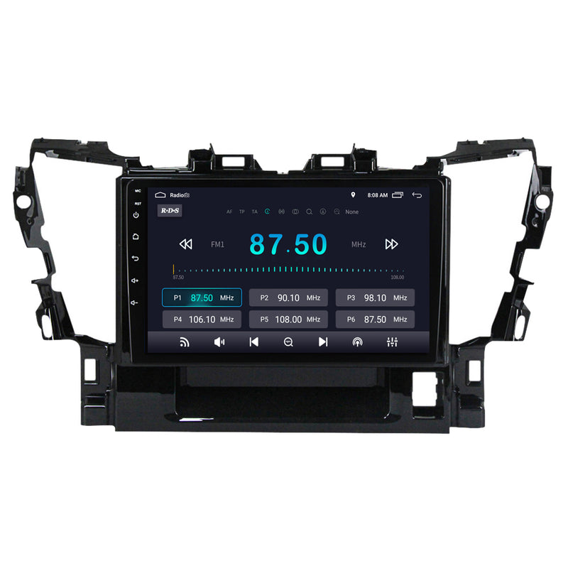 RoverOne Car Stereo Radio Bluetooth CarPlay GPS Navigation for Toyota Alphard H30 2015 - 2020