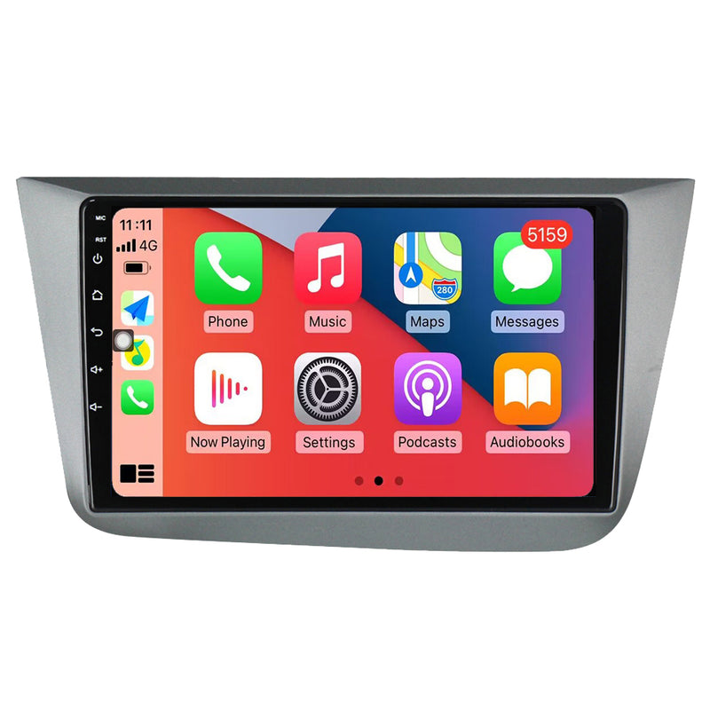 RoverOne Car Stereo Radio Bluetooth CarPlay GPS Navigation for Seat Altea 5P 2004 - 2015 Toledo 5P 3 2004 - 2009