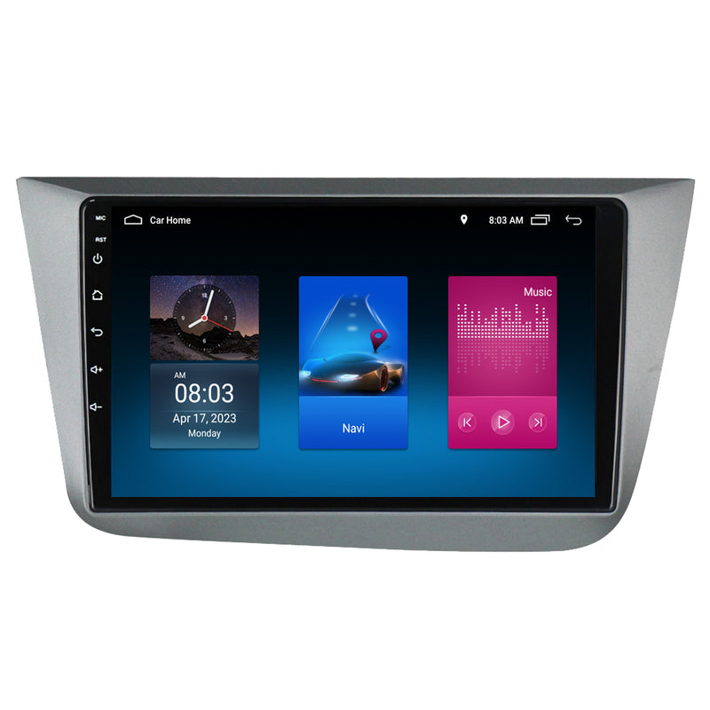 RoverOne Car Stereo Radio Bluetooth CarPlay GPS Navigation for Seat Altea 5P 2004 - 2015 Toledo 5P 3 2004 - 2009