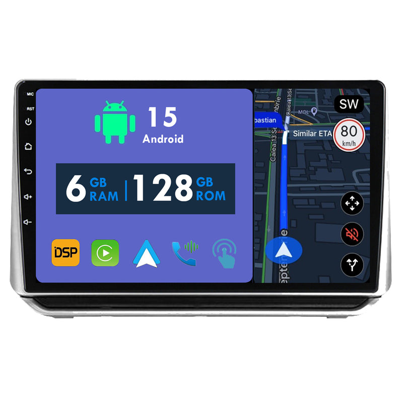 RoverOne Car Stereo Radio Bluetooth CarPlay GPS Navigation for Nissan Altima Teana 2018 - 2023