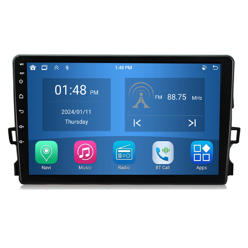 RoverOne Car Stereo Radio Bluetooth CarPlay GPS Navigation for Toyota Auris 1 E150 2006 - 2012