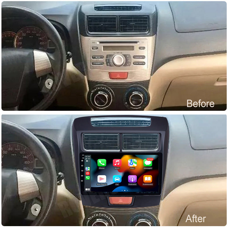 RoverOne Car Stereo Radio Bluetooth CarPlay GPS Navigation for Toyota Avanza 2010 - 2016