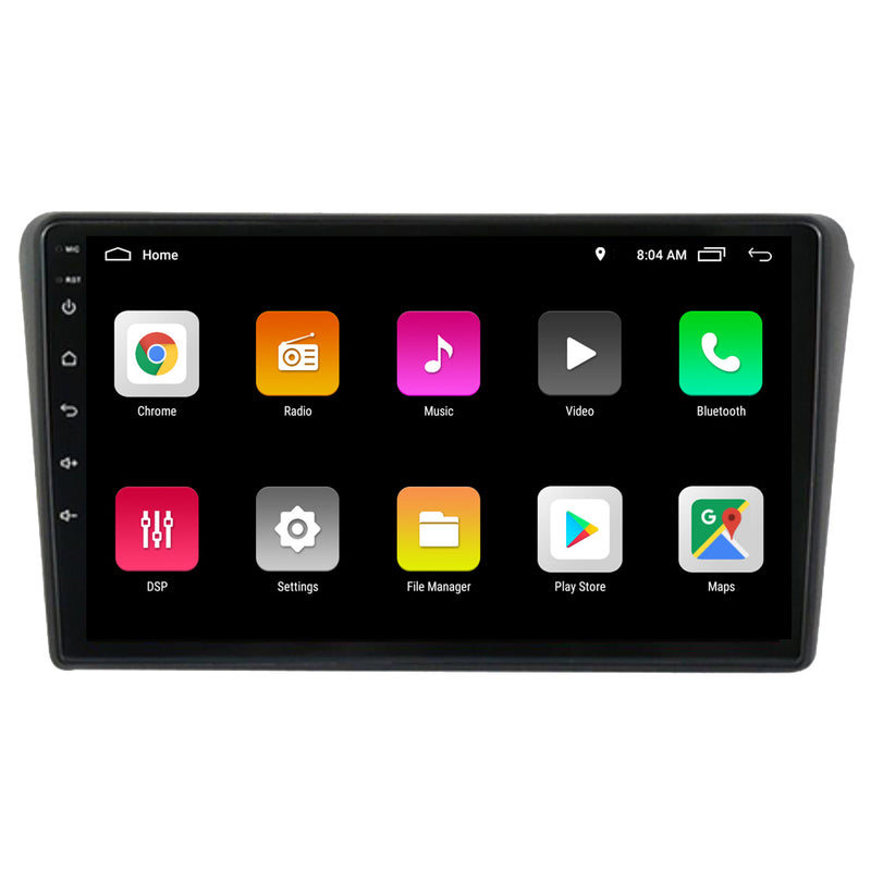 RoverOne Car Stereo Radio Bluetooth CarPlay GPS Navigation for Toyota Avensis T250 2 II 2002 - 2009 Black