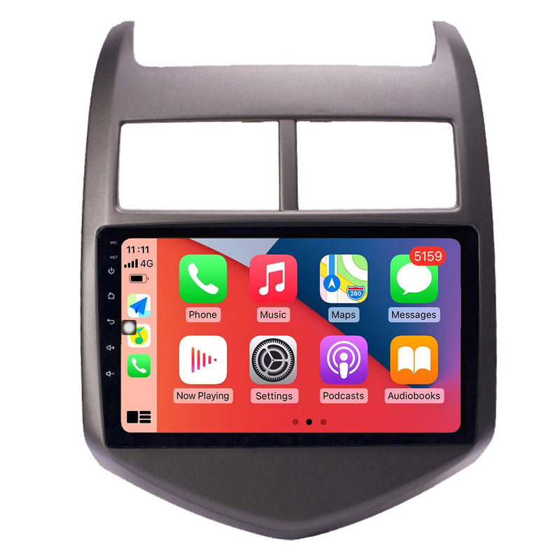 RoverOne Car Stereo Radio Bluetooth CarPlay GPS Navigation for Chevrolet Aveo 2 2011 - 2015