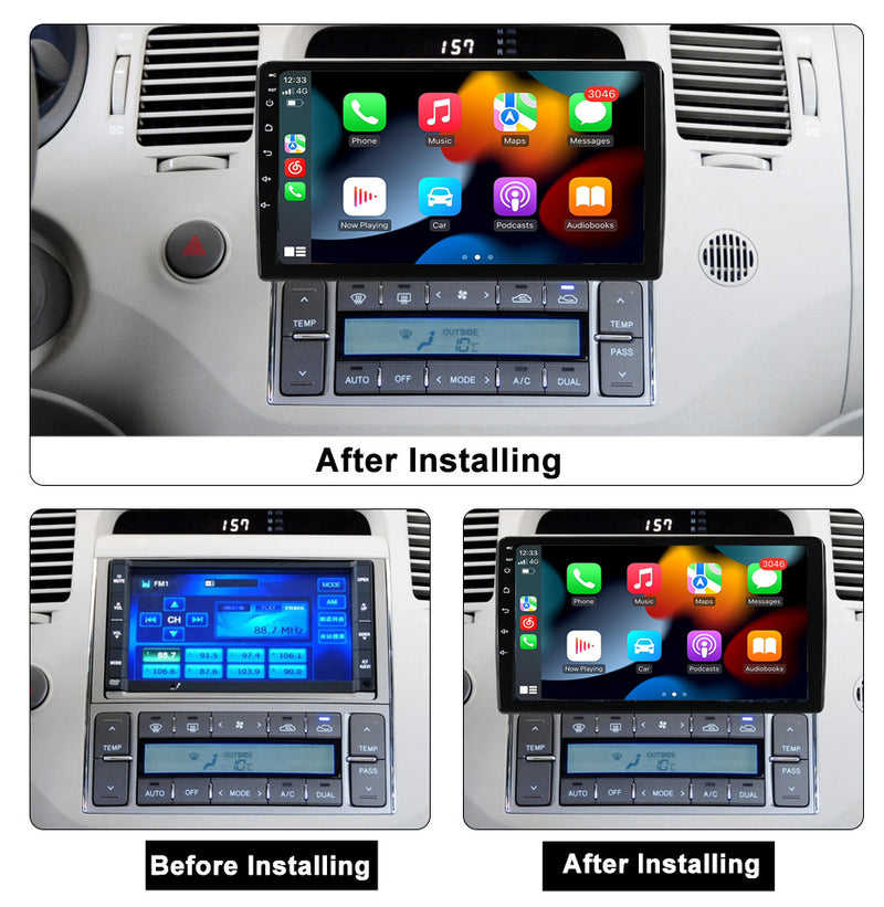 RoverOne Car Stereo Radio Bluetooth CarPlay GPS Navigation for Hyundai Azera Grandeur TG 2005 - 2010