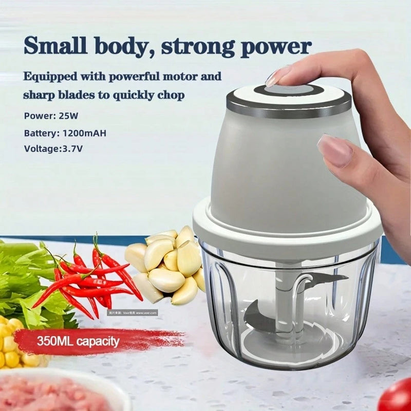Rechargeable Mini Food Processor, Electric USB