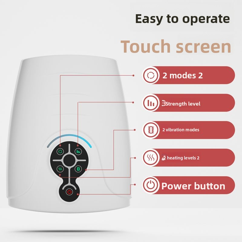 Hand massager, wrist, palm, joint, finger, acupoint heating and application, comfortable and soothing hand massage device, home use