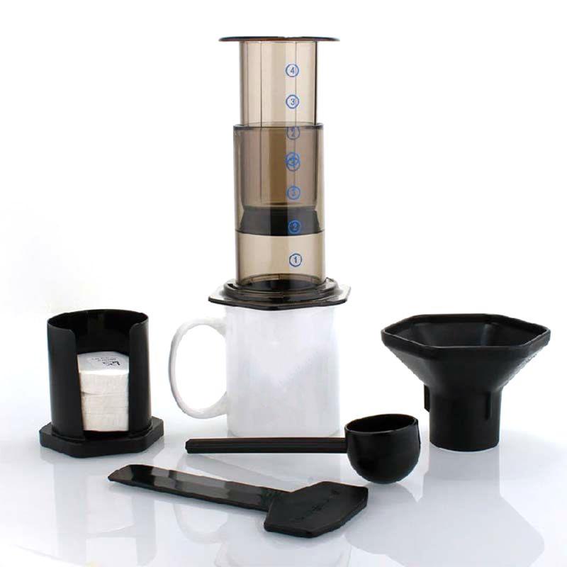 New filter glass espresso coffee machine portable coffee press