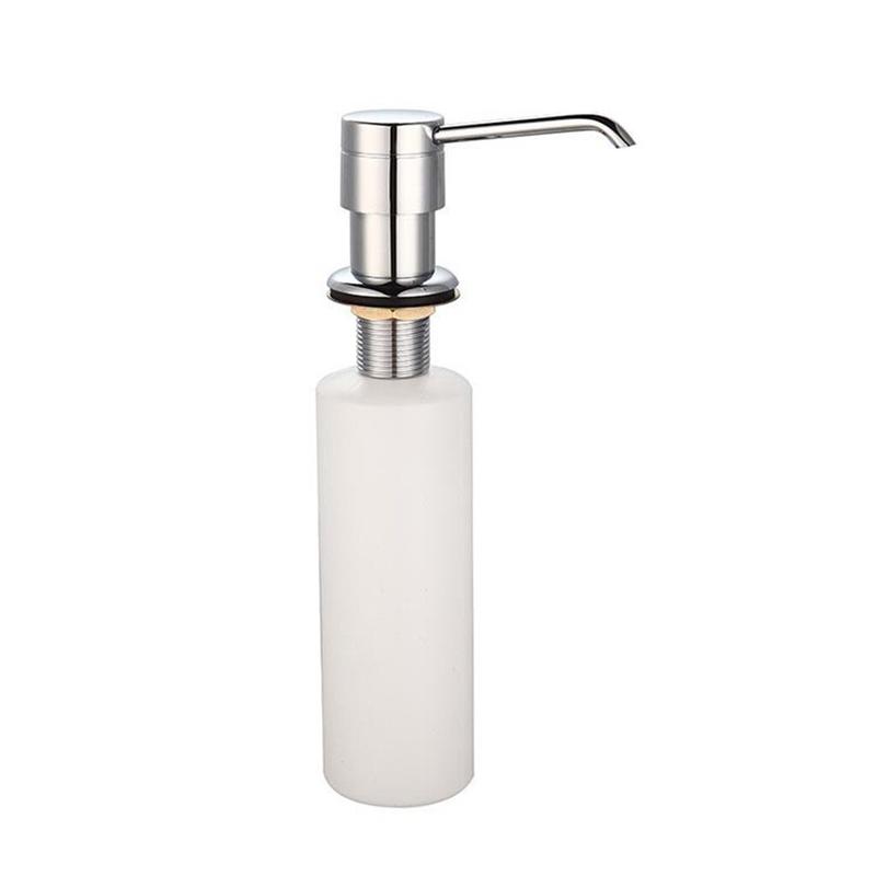 White Liquid Soap Dispenser Balm Pump Cover