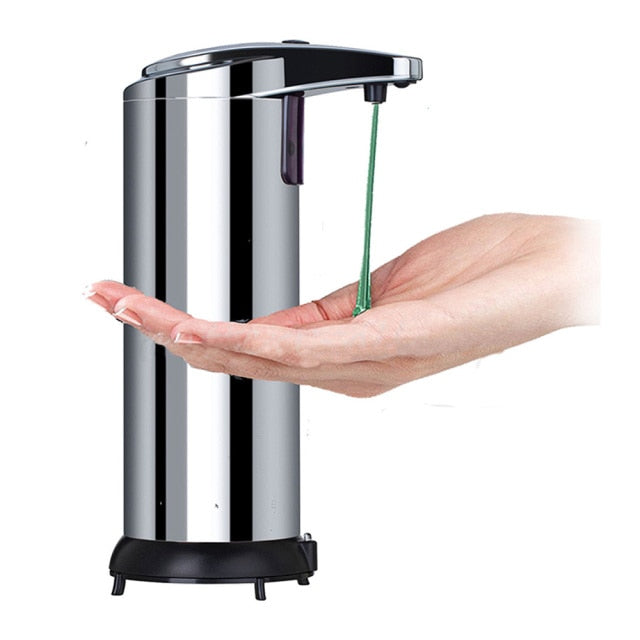 Automatic Stainless Steel Soap Dispenser - 250ml