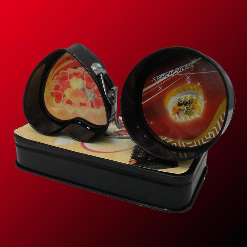 Set Round Heart Rectangle Cake Baking Mold