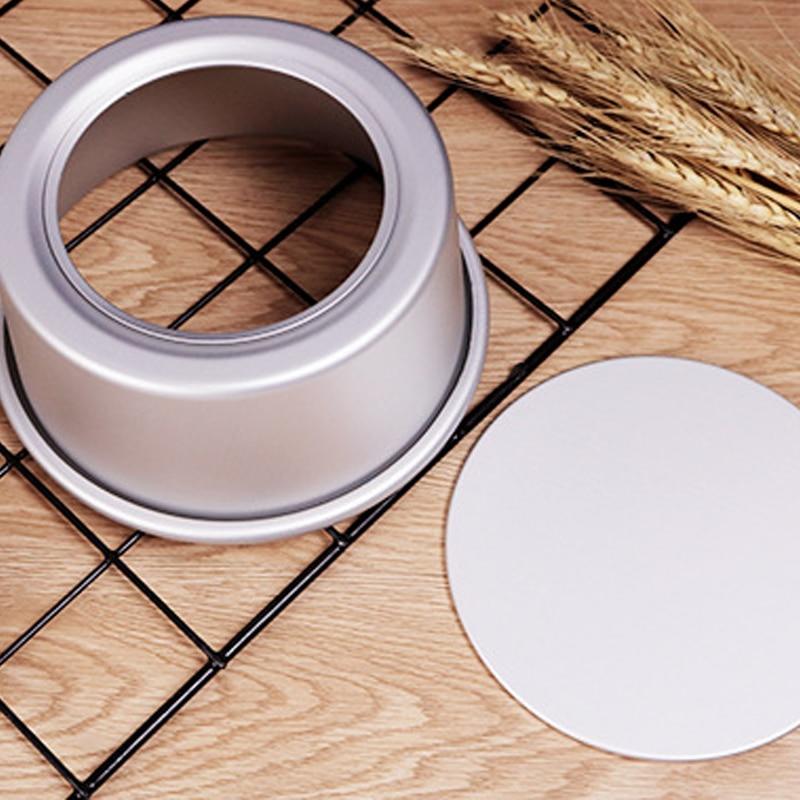 3pcs Round Aluminum Alloy Cake Mold