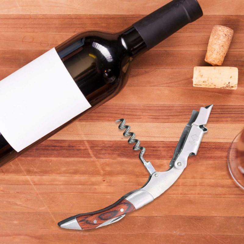 Wine bottle openers stainless steel wine opener corkscrew portable