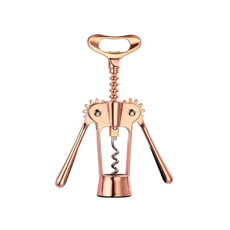 Multifunctional Pink Gold Wine Bottle Opener