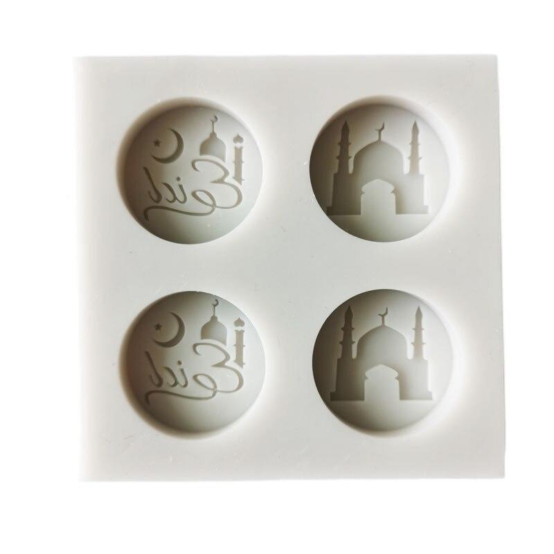 EID Mubarak Silicone Molds Kitchen Decoration Cream