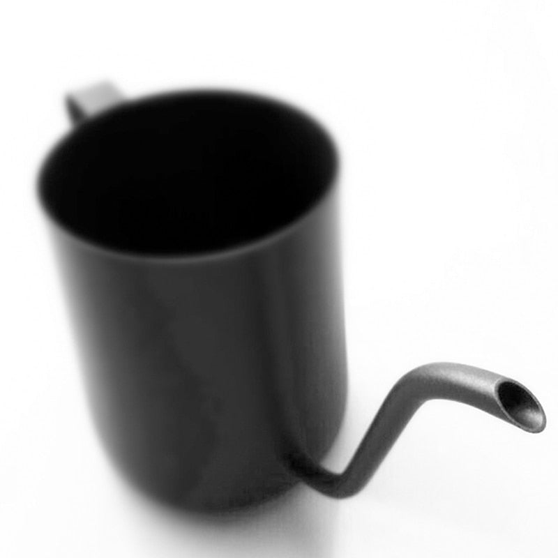 250ml long pouring stainless steel narrow neck Pot