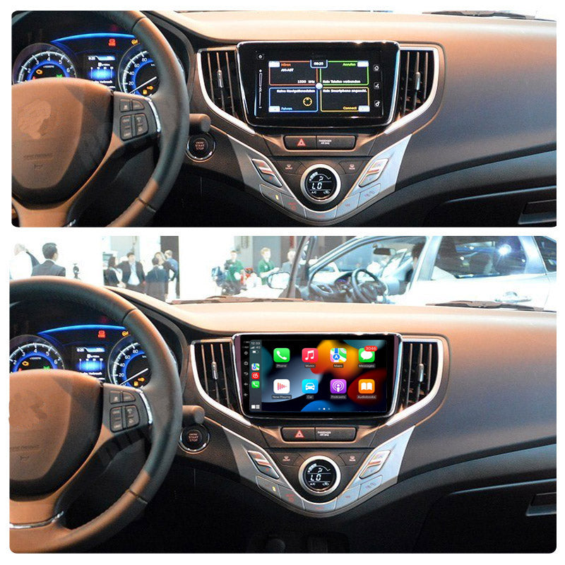 RoverOne Car Stereo Radio Bluetooth CarPlay GPS Navigation for Suzuki Baleno 2 2015 - 2022