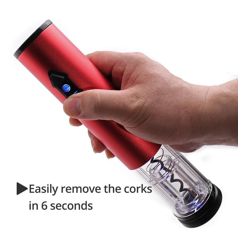 4 in 1 Fireproof Electric Wine Bottle Opener / Wine Pour