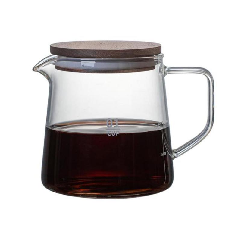 300ml Glass Pot Heat Resistant With Lid Home Coffee Pot Coffee Pot Hot