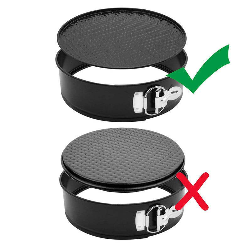 Non-stick Removable Cake Pan with Locked Baking Pan | 4/7/9 Inch