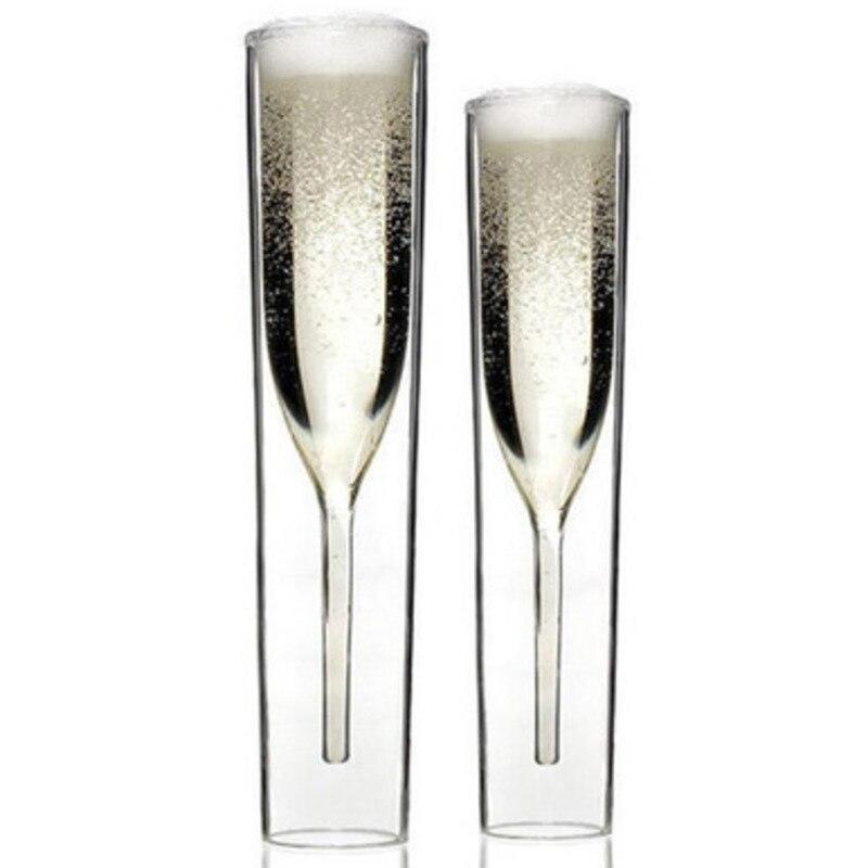 Champagne Cup Double Wall Glass