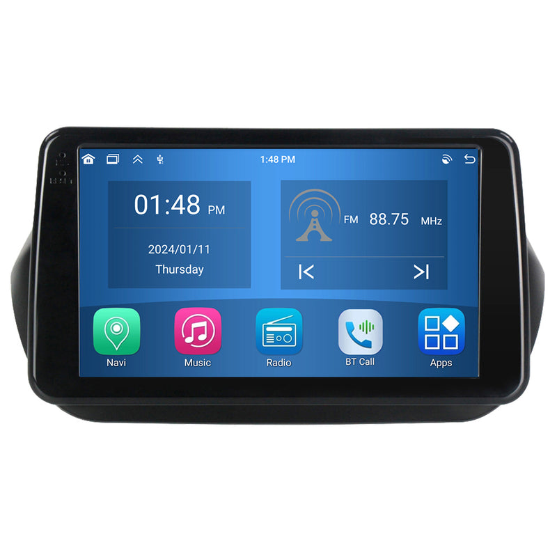 RoverOne Car Stereo Radio Bluetooth CarPlay GPS Navigation for Fiat Fiorino Qubo for Citroen Nemo for Peugeot Bipper 2008 - 2017