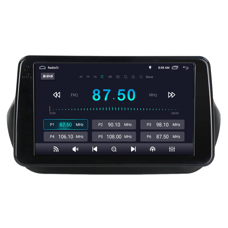 RoverOne Car Stereo Radio Bluetooth CarPlay GPS Navigation for Fiat Fiorino Qubo for Citroen Nemo for Peugeot Bipper 2008 - 2017