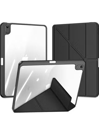 Case for iPad (A16) 11th 11 inch 2025 Gen iPad 11 Case/Case For iPad 10th Gen Case 2022 iPad 10 Case Trifold Stand Clear Transparent Shell Back with Pencil Holder Smart Cover for 11" iPad 11th 2025/10.9"iPad 10th Gen 2022